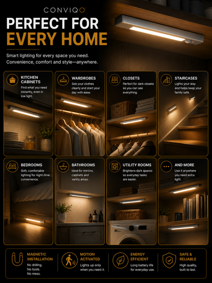 CONVIQO MotionGlow Cabinet light